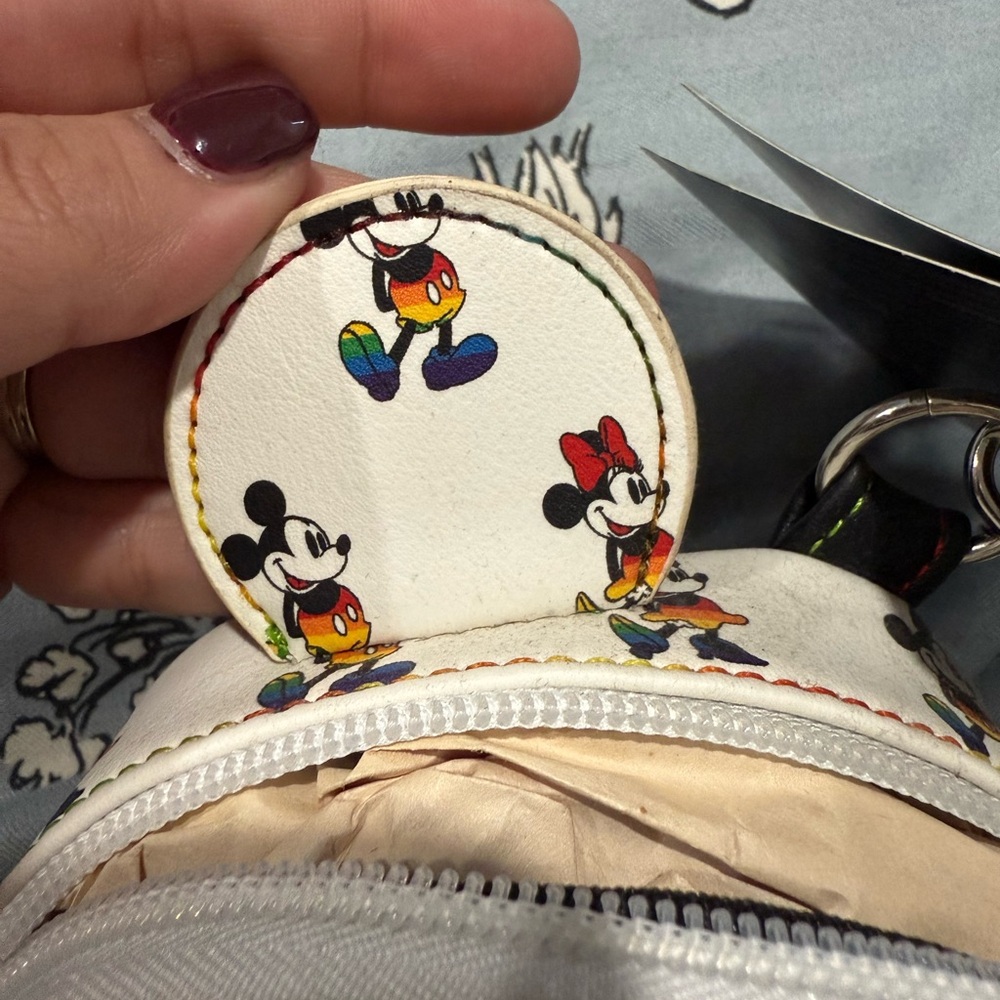 Disney Mickey Mouse Rainbow Mini Backpack - Picture 6 of 7